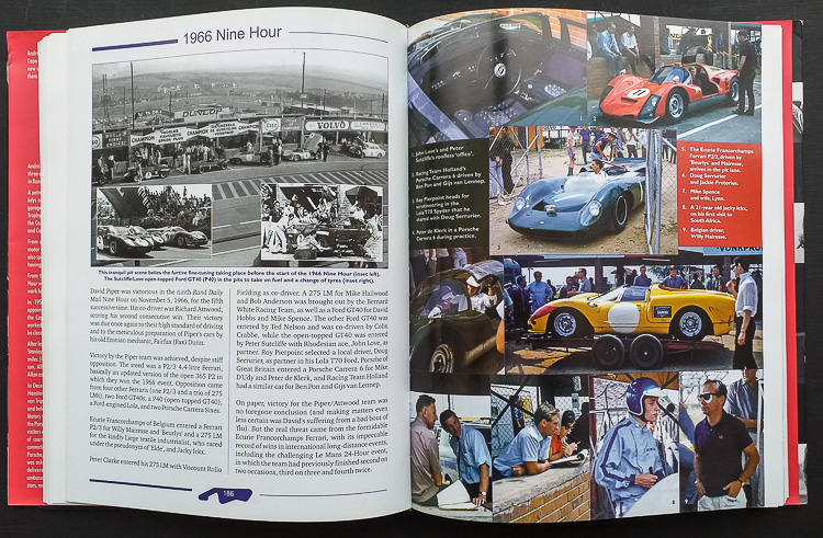 Kyalami – A Reflection on the History of the Original Circuit 1961-1987, published by Aquarius Publishing CC