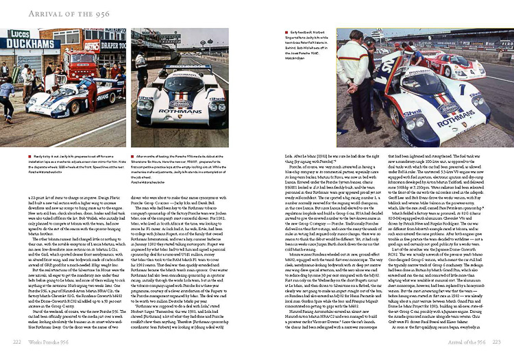 Works Porsche 956 - The Definitive History: by Serge Vanbockryck - © Porter Press International