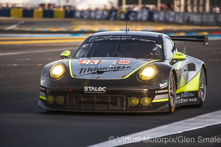 #93 Proton Competition Porsche 911 RSR driven by Patrick Long, Mike Hedlund and Abdulaziz Al Faisal