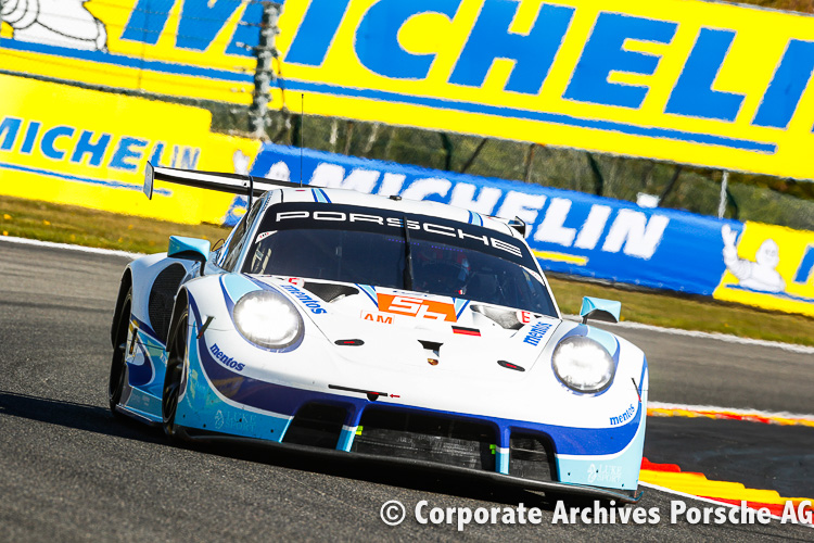 The #56 Team Project 1 Porsche 911 RSR will be driven by Egidio Perfetti, Matteo Cairoli and Riccardo Pera