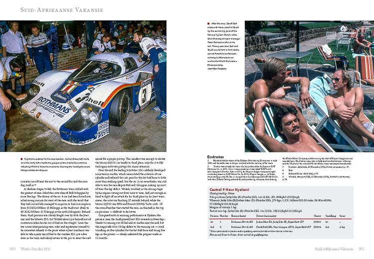 Works Porsche 956 - The Definitive History: by Serge Vanbockryck - © Porter Press International