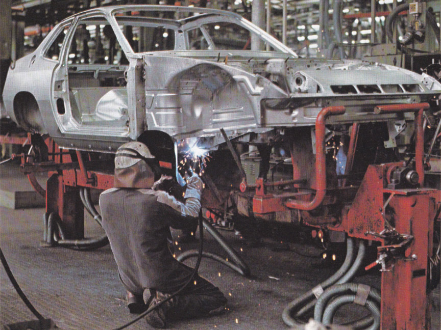 Construction of the Porsche 931 body