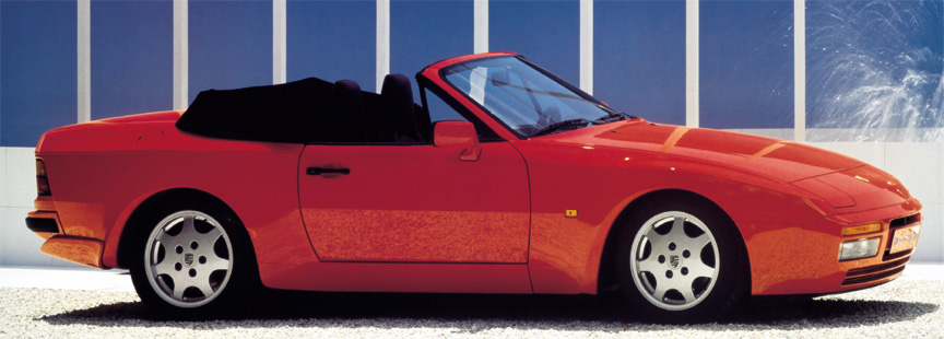 The 944 cabrio windshield