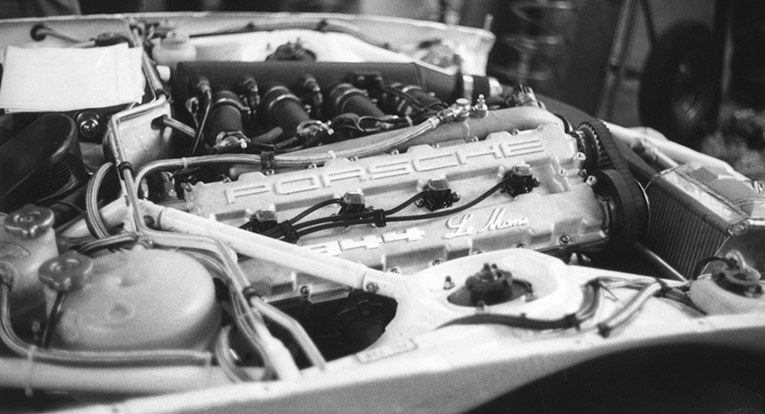 944 Le Mans engine installed in the 924 Carrera GTR