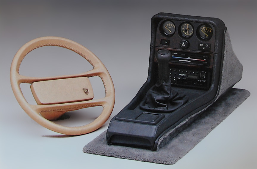 Porsche Sonderwunsch (Porsche Exclusive) leather decorative offers for 944 in 1984