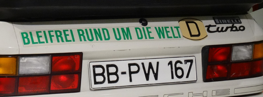 Bleifrei rund um die Welt = Around the world with unleaded