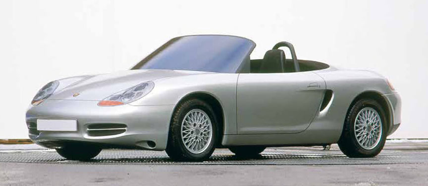 Porsche Boxster 986 prototype