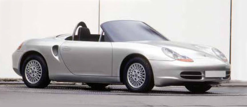 Porsche Boxster 986 prototype