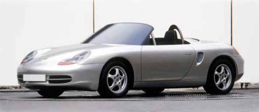 Porsche Boxster 986 prototype