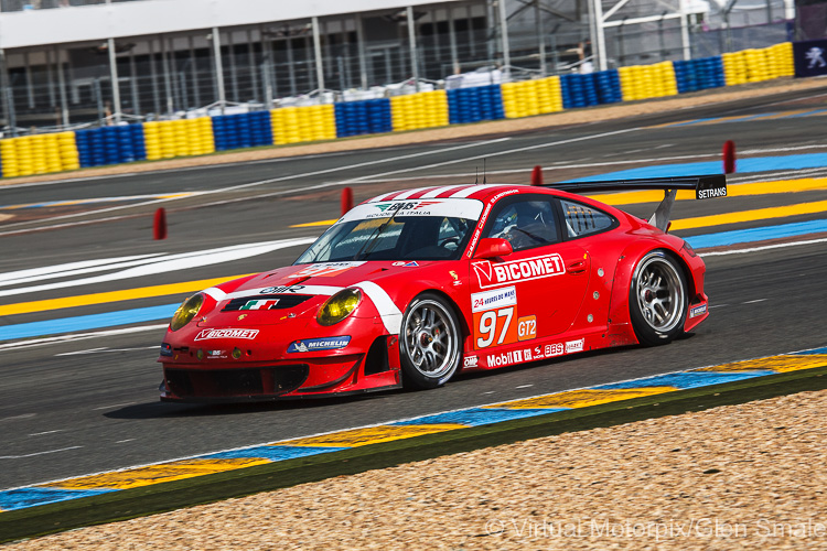 Marco Holzer, Richard Westbrook and Timo Scheider drove a fine race in their #97 BMS Scuderia Italia SpA Porsche 997 GT3 RSR