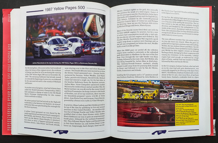 Kyalami – A Reflection on the History of the Original Circuit 1961-1987, published by Aquarius Publishing CC