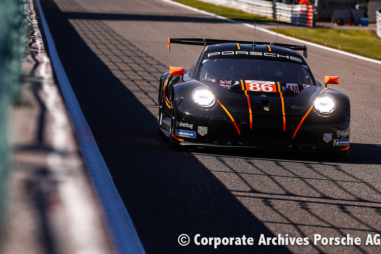 The #86 GR Racing Porsche 911 RSR will be driven by Michael Wainwright, Benjamin Barker and Tom Gamble