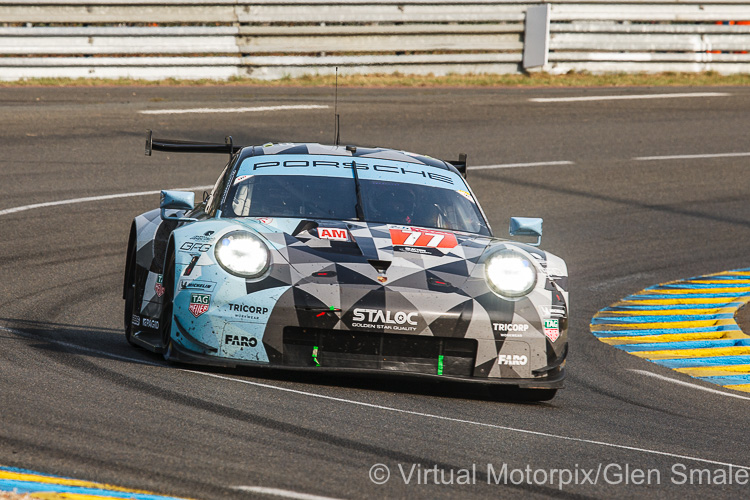 The #77 Dempsey-Proton Racing 911 RSR GTE Am was driven by Matt Campbell, Riccardo Pera and Christian Ried The #77 Dempsey-Proton Racing 911 RSR GTE Am was driven by Matt Campbell, Riccardo Pera and Christian Ried