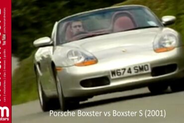 Richard Hammond Compares The Porsche Boxster vs Boxster S (2001)
