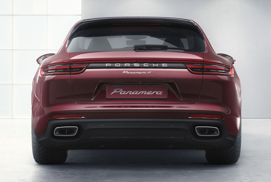 Panamera Sport Turismo 2017 2018 rear view