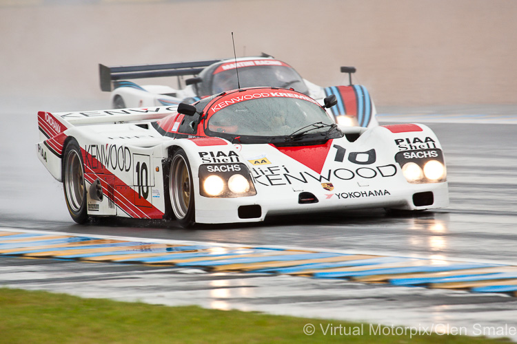 #10 Porsche 962, Derek Bell, Group C, Le Mans Legends, 2012