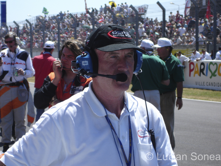 Peter Seikel just before the start at the Le Mans 24 Hours, 2005 - © Lucian Sonea