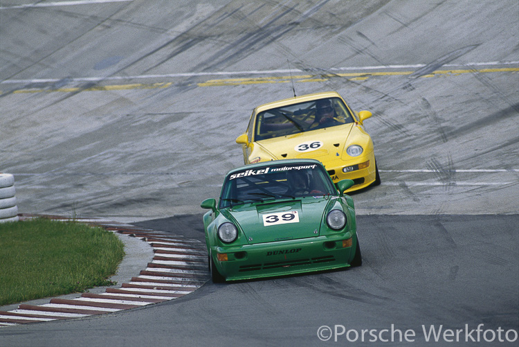 #36 Seikel Motorsport Porsche 968 Turbo RS, driven by John Nielsen/Thomas Bscher/Lindsay Owen-Jones