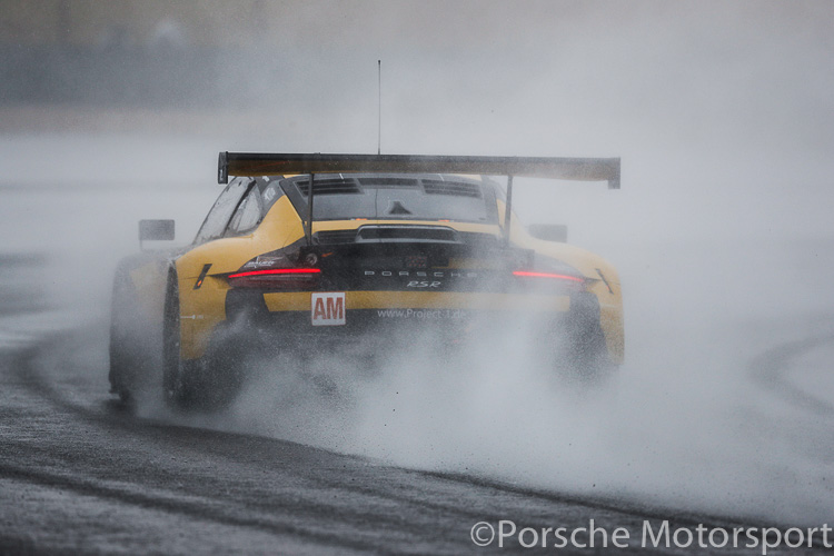 #56 Project 1 Porsche 911 RSR driven by Jörg Bergmeister, Patrick Lindsey and Egidio Perfetti