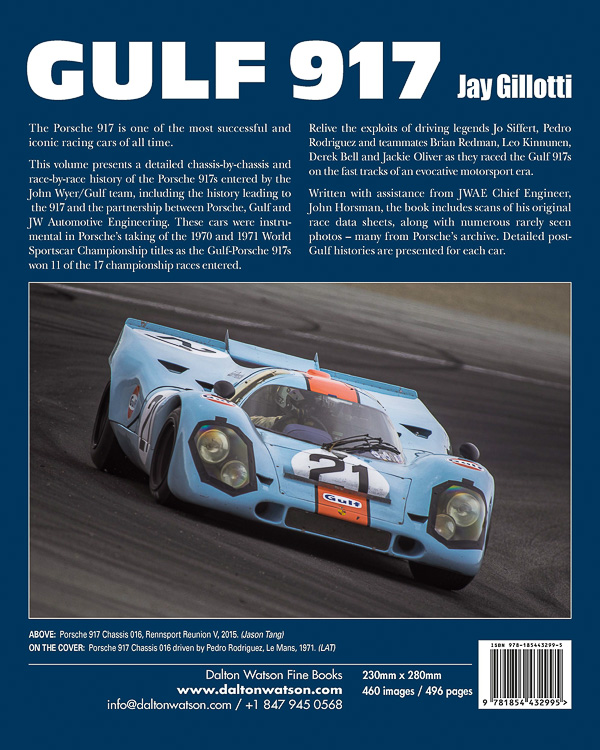 Gulf 917 by Jay Gillotti - © Dalton Watson Fine Books