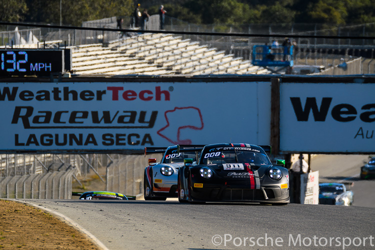 #911 Park Place Motorsports Porsche 911 GT3 R driven by Romain Dumas, Sven Müller and Mathieu Jaminet