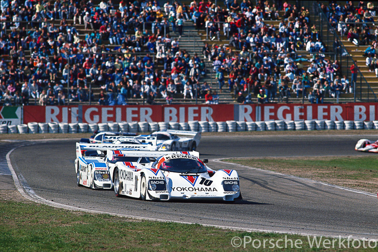 The winner of the Hockenheim Interserie race on 24 April 1988 was Kris Nissen driving the #10 Kremer Yokohama Porsche 3.0-litre 962.CK6