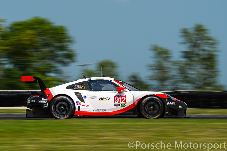 #912 Porsche 911 RSR driven by Earl Bamber and Laurens Vanthoor