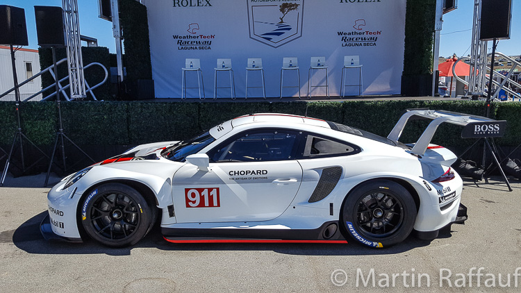 Porsche presented their new 2019 GTLM RSR