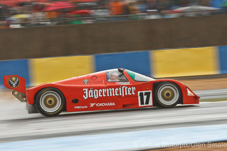 #17 Porsche 962, Christophe D'Ansembourg, Group C, Legends Race, Le Mans 2012