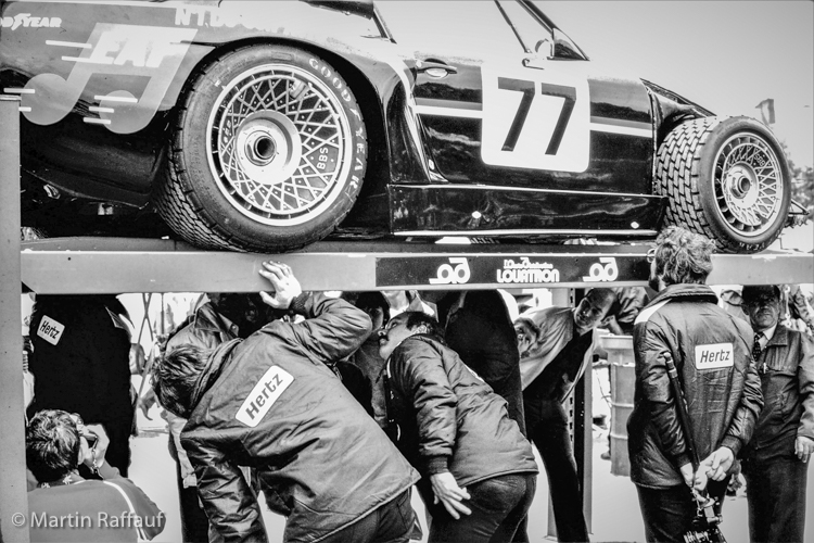 At Le Mans 24h 1982 ACO is inspecting #77 Porsche 935