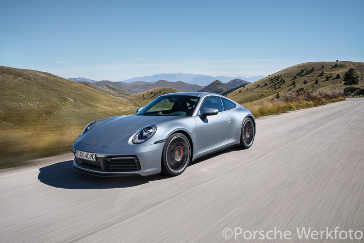 The new Type 992 Porsche 911 Carrera 4S