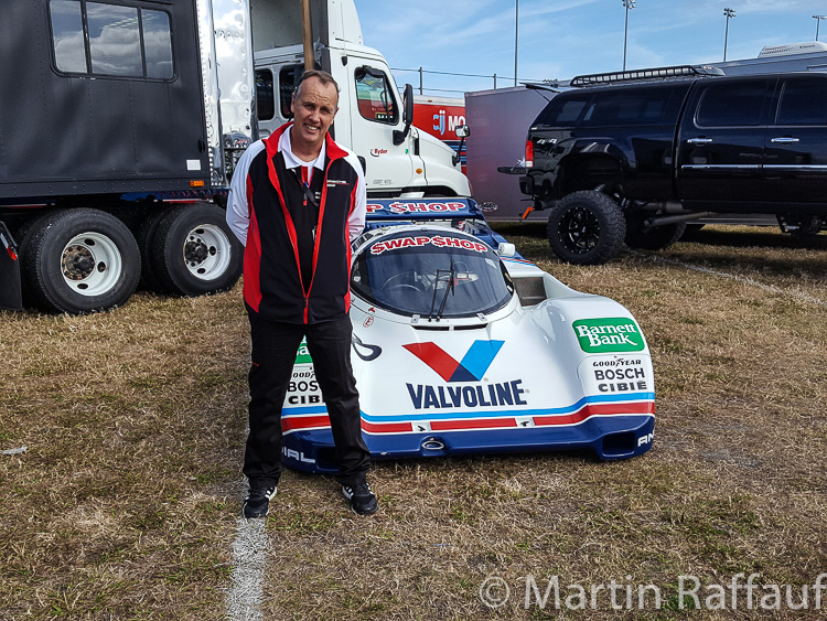 Eric Bloss and the Porsche 962-104