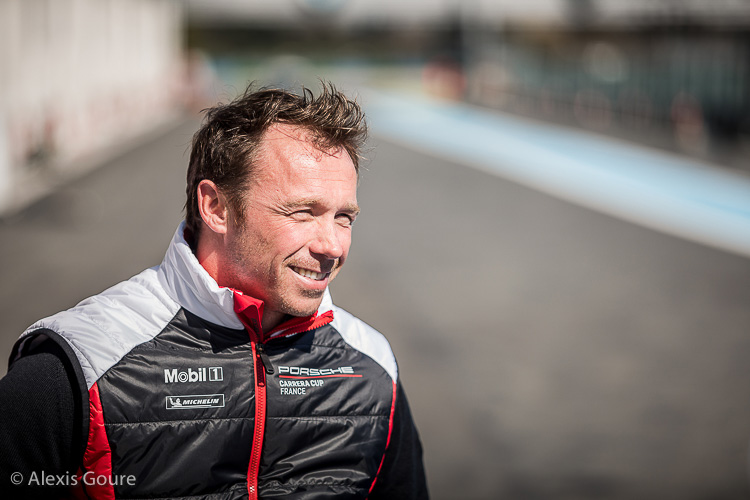 Porsche works driver Patrick Pilet Porsche works driver Patrick Pilet