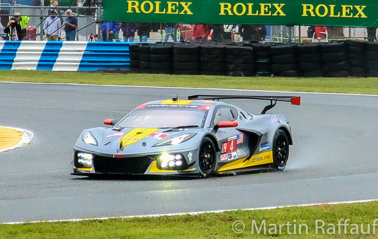 The new Corvette C8R looked good and got a lot of attention The new Corvette C8R looked good and got a lot of attention