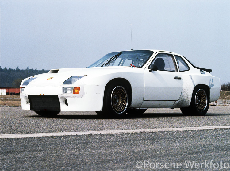 The 1980 Porsche 924 Carrera GT ‘Le Mans’ still in its development phase