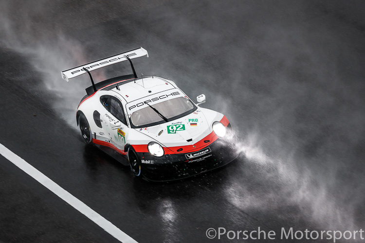 #92 Porsche 911 RSR driven by Michael Christensen and Kévin Estre