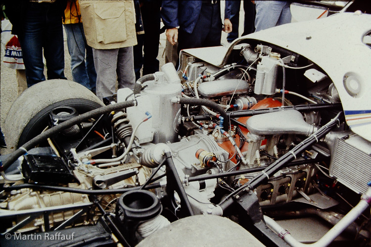 Rothmans 956 with engine type 935/76 at Le Mans in 1982