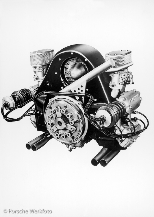 1955 Porsche RS Spyder 1.5-litre engine
