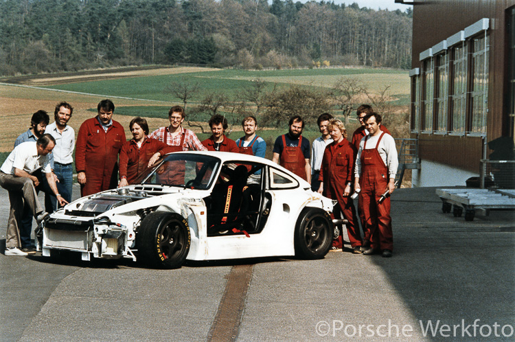 Development of the Type 961 in Weissach, ca.1985