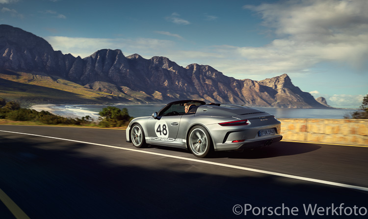 2019 model Porsche 911 Speedster