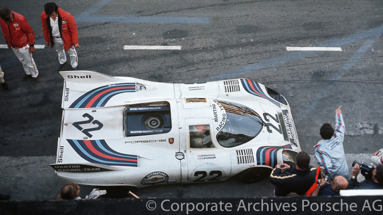 In 1971 Gijs van Lennep and Helmut Marko also won the race in the 917 KH