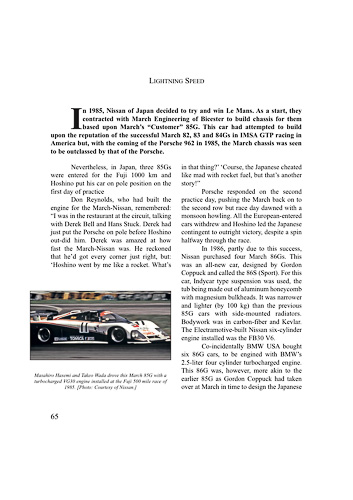 Nissan GTP & Group C Race Cars 1984-1993 by John Starkey