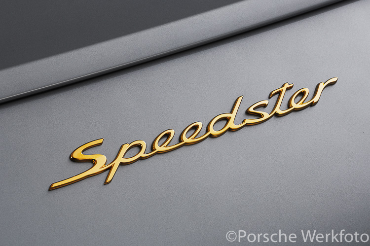 2019 model Porsche 911 Speedster