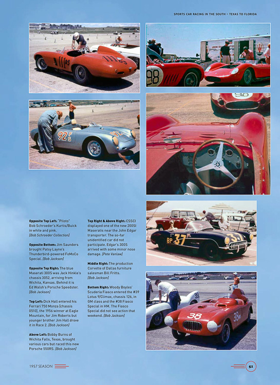 Sports Car Racing in the South: Texas to Florida 1957-1958: by Willem Oosthoek