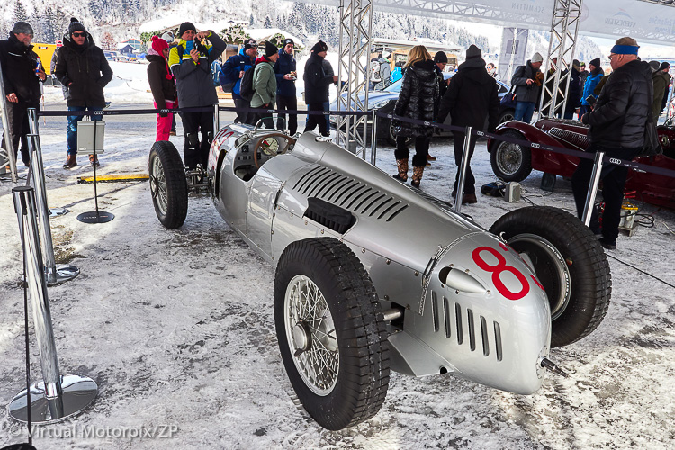 Auto Union Type C was driven by Hans-Joachim Stuck