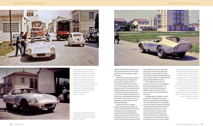 Shelby Cobra Daytona Coupe: The autobiography of CSX2300