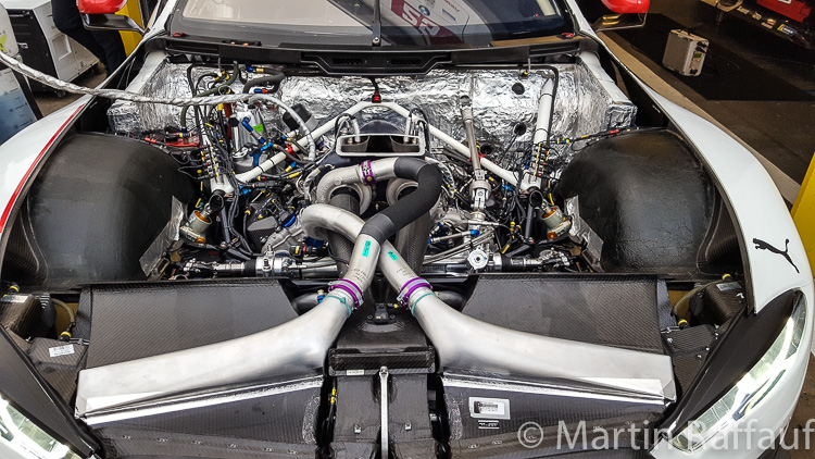 The BMW twin turbo V8 that powered the M8 to victory The BMW twin turbo V8 that powered the M8 to victory