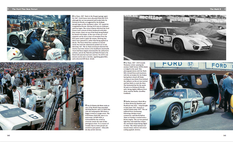 The Ford that beat Ferrari – A Racing History of the GT40 © EVRO Publishing