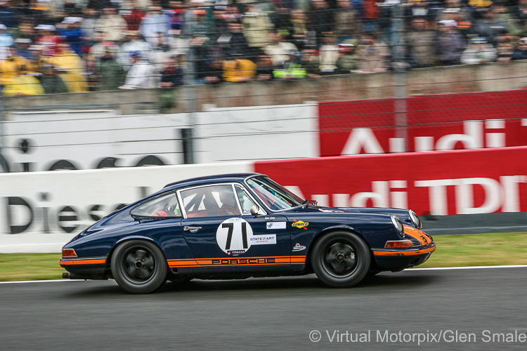 #71, Porsche 911 S (1967) at the Legends Race, Le Mans 24H, 2007
