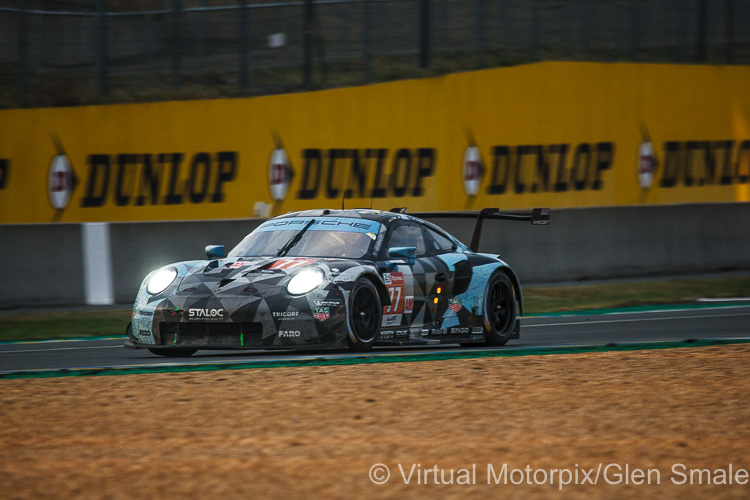 The #77 Dempsey-Proton Racing 911 RSR GTE Am was driven by Matt Campbell, Riccardo Pera and Christian Ried The #77 Dempsey-Proton Racing 911 RSR GTE Am was driven by Matt Campbell, Riccardo Pera and Christian Ried